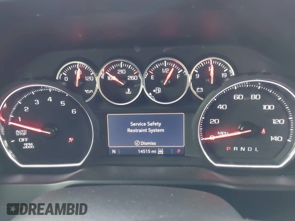 2019 Chevrolet Silverado 1500 RST with VIN 3GCUYEED9KG163375, listed as a IAAI auction lot 41681766 with 14,515 mi miles and . Bid and sale history available at DreamBid. Image 7.