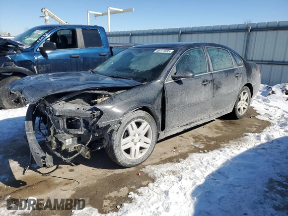 2014 Chevrolet Impala LT with VIN 2G1WB5E36E1190332, listed as a Copart auction lot 46111685 with 152,931 mi miles and Salvage title. Bid and sale history available at DreamBid. Image 1.