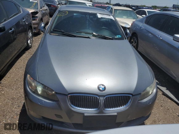 2007 BMW 3 Series 328xi with VIN WBAWV53567P077115, listed as a Copart auction lot 56944595 with 147,775 mi miles and Salvage title. Bid and sale history available at DreamBid. Image 5.