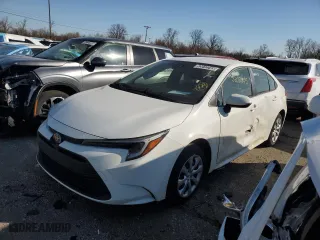 2024 Toyota Corolla Hybrid LE with VIN JTDBCMFE0RJ025370, listed as a Copart auction lot 52012245 with 18,830 mi miles and Salvage Title. Bid and sale history available at carsss.com. Image 1.