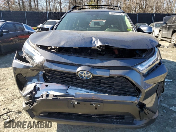 2023 Toyota RAV4 Hybrid XLE with VIN JTMRWRFVXPD186887, listed as a Copart auction lot 46419525 with 16,435 mi miles and Salvage Title. Bid and sale history available at carsss.com. Image 5.