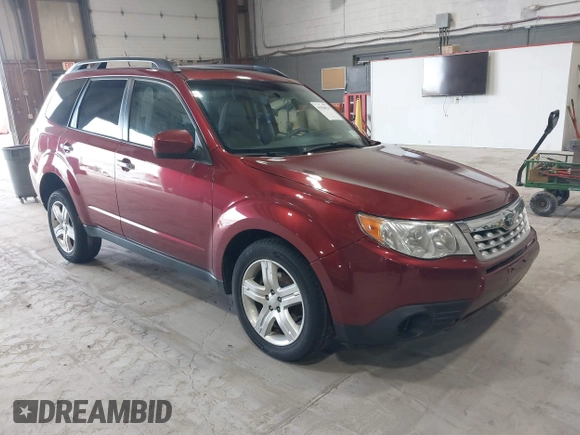 2010 Subaru Forester 2.5X Premium with VIN JF2SH6CC4AH759944, listed as a IAAI auction lot 41964534 with 47,726 mi miles. Bid and sale history available at carsss.com. Image 1.