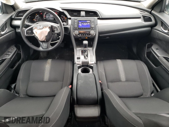 2017 Honda Civic Sedan LX with VIN 19XFC2F50HE230334, listed as a Copart auction lot 44577635 with 90,791 mi miles and Salvage Title. Bid and sale history available at carsss.com. Image 8.