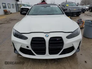 2022 BMW M4 Competition xDrive with VIN WBS33BA0XNCJ06162, listed as a Copart auction lot 86007824 with 9,316 mi miles and Salvage Title. Bid and sale history available at carsss.com. Image 5.
