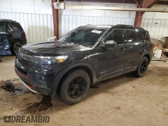2022 Ford Explorer Timberline with VIN 1FMSK8JH4NGB27348, listed as a Copart auction lot 86891924 with 102,821 mi miles and Non Repairable. Bid and sale history available at carsss.com. Image 1.
