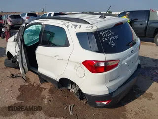 2021 Ford EcoSport SE with VIN MAJ3S2GE2MC439943, listed as a IAAI auction lot 42047981 with Not provided miles and . Bid and sale history available at DreamBid. Image 3.
