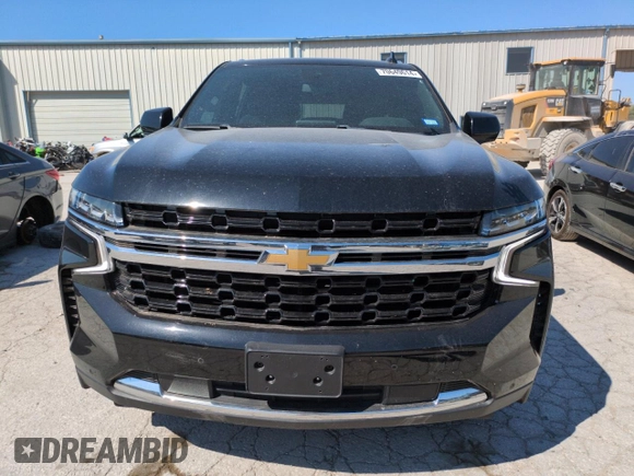 2023 Chevrolet Suburban LS with VIN 1GNSCBKD1PR132161, listed as a Copart auction lot 70649614 with 24,850 mi miles and Salvage Title. Bid and sale history available at DreamBid. Image 5.
