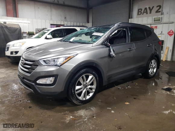 2016 Hyundai Santa Fe Sport with VIN 5XYZWDLA5GG331646, listed as a Copart auction lot 81816764 with 128,380 mi miles and Non Repairable. Bid and sale history available at carsss.com. Image 1.