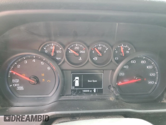 2020 Chevrolet Silverado 1500 with VIN 1GCRWAEK0LZ267869, listed as a Copart auction lot 54622745 with 146,948 mi miles and Clean Title. Bid and sale history available at DreamBid. Image 9.