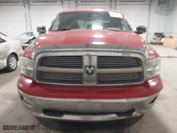 2010 Dodge Ram 1500 SLT with VIN 1D7RV1CT3AS193258, listed as a IAAI auction lot 41854144 with 190,507 mi miles. Bid and sale history available at carsss.com. Image 12.
