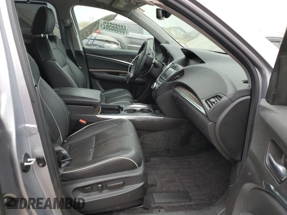 2017 Acura MDX Sport Hybrid w/Advance Pkg with VIN 5FRYD7H74HB001746, listed as a Copart auction lot 66066562 with 47,204 mi miles. Bid and sale history available at carsss.com. Image 5.