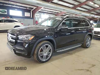 2021 Mercedes-Benz GLS with VIN 4JGFF5KE3MA364892, listed as a Copart auction lot 49954625 with 130,192 mi miles and Clean Title. Bid and sale history available at carsss.com. Image 1.