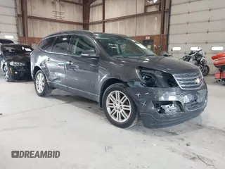 2015 Chevrolet Traverse LT with VIN 1GNKVGKD2FJ349545, listed as a IAAI auction lot 42721056 with 58,976 mi miles and . Bid and sale history available at DreamBid. Image 1.
