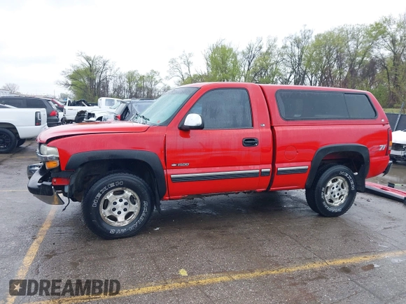 1999 Chevrolet Silverado 1500 LS with VIN 1GCEK14T6XZ153966, listed as a IAAI auction lot 41898476 with 246,792 mi miles. Bid and sale history available at carsss.com. Image 15.