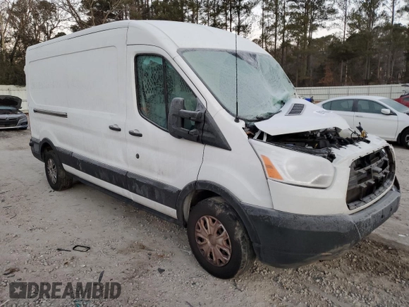2019 Ford Transit with VIN 1FTYR2CV7KKA22726, listed as a Copart auction lot 89169035 with Not Provided miles and Salvage Title. Bid and sale history available at DreamBid. Image 4.