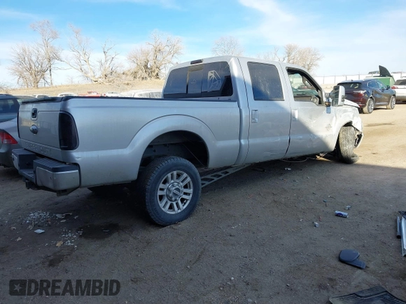 2011 Ford F-250 XL with VIN 1FT7W2BT8BEA73610, listed as a IAAI auction lot 41358875 with 261,563 mi miles and . Bid and sale history available at DreamBid. Image 4.