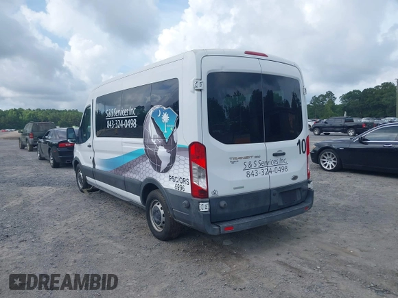 2015 Ford Transit Passenger XL with VIN 1FBAX2CG8FKA22611, listed as a IAAI auction lot 42495659 with 275,024 mi miles and . Bid and sale history available at DreamBid. Image 3.