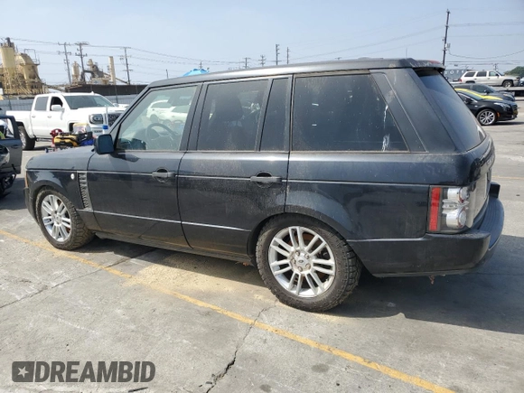 2011 Land Rover Range Rover HSE with VIN SALME1D46BA358747, listed as a Copart auction lot 60562035 with 114,385 mi miles and Clean title. Bid and sale history available at DreamBid. Image 2.