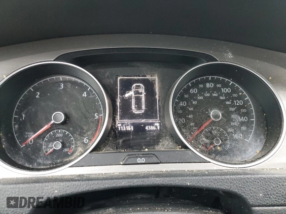 2015 Volkswagen Golf SportWagen TDI SE with VIN 3VWCA7AUXFM515997, listed as a Copart auction lot 77592283 with 113,151 mi miles. Bid and sale history available at carsss.com. Image 9.
