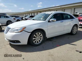 2013 Chrysler 200 Limited with VIN 1C3CCBCG5DN679270, listed as a Copart auction lot 49257215 with 144,574 mi miles and Salvage Title. Bid and sale history available at carsss.com. Image 1.