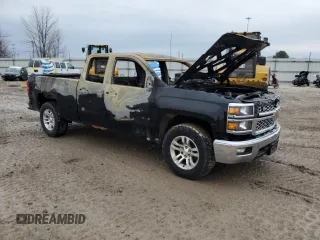 2014 Chevrolet Silverado 1500 LT with VIN 1GCVKREC6EZ384747, listed as a Copart auction lot 53650825 with Not Provided miles and Non Repairable. Bid and sale history available at DreamBid. Image 4.