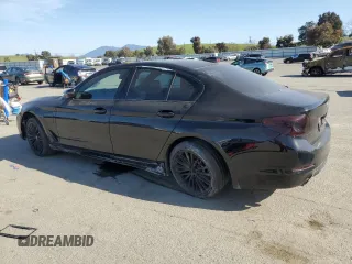 2018 BMW 5 Series 530e with VIN WBAJA9C5XJB249650, listed as a Copart auction lot 52633865 with 111,548 mi miles and Clean title. Bid and sale history available at DreamBid. Image 2.