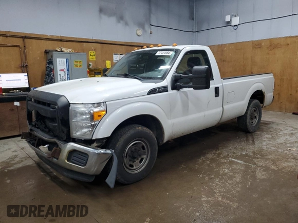 2015 Ford Super Duty F-250 SRW XL with VIN 1FTBF2A65FEA09262, listed as a Copart auction lot 77424984 with 316,455 mi miles and Clean Title. Bid and sale history available at carsss.com. Image 1.
