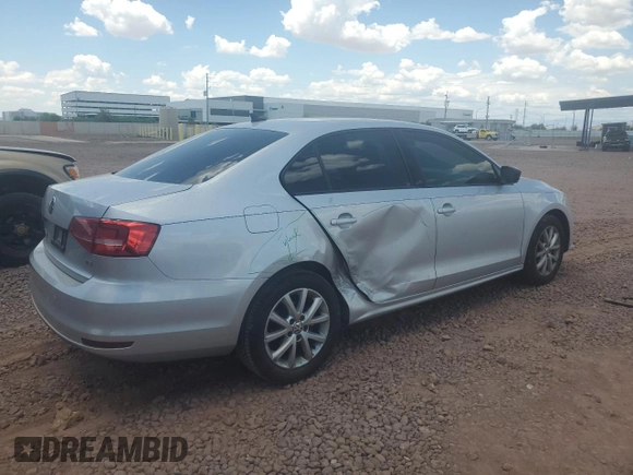 2015 Volkswagen Jetta SE with VIN 3VWD17AJ8FM265086, listed as a Copart auction lot 65084745 with 82,287 mi miles and Salvage title. Bid and sale history available at DreamBid. Image 3.