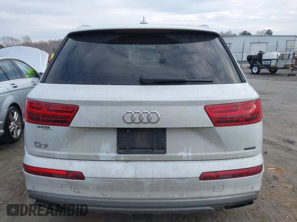 2019 Audi Q7 Premium Plus with VIN WA1LHAF79KD033844, listed as a IAAI auction lot 41431801 with 108,165 mi miles and . Bid and sale history available at DreamBid. Image 15.