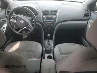2017 Hyundai Accent SE with VIN KMHCT4AE6HU351985, listed as a Copart auction lot 51622033 with 91,476 mi miles. Bid and sale history available at carsss.com. Image 8.
