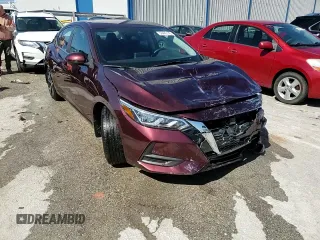 2021 Nissan Sentra SV with VIN 3N1AB8CV3MY321324, listed as a Copart auction lot 56465145 with 59,546 mi miles and Non repairable. Bid and sale history available at DreamBid. Image 13.
