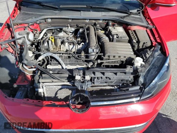 2019 Volkswagen Golf S z VIN 3VWY57AUXKM509184, wystawiony jako Copart lot #43741345 z przebiegiem 34 145 mil mil oraz Szkoda całkowita • Salvage title. Historia ofert i sprzedaży dostępna na DreamBid. Obrazek 11.