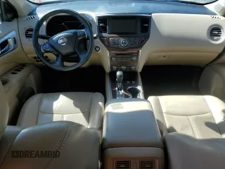 2017 Nissan Pathfinder SL with VIN 5N1DR2MM6HC633480, listed as a Copart auction lot 46494235 with 82,518 mi miles and Salvage Title. Bid and sale history available at carsss.com. Image 8.
