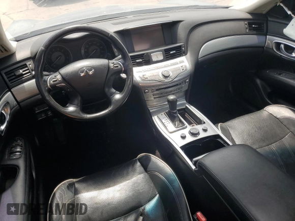 2016 Infiniti Q70 with VIN JN1BY1AP3GM220547, listed as a Copart auction lot 54203925 with Not provided miles and Salvage title. Bid and sale history available at DreamBid. Image 8.
