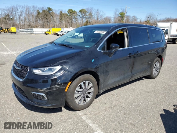 2024 Chrysler Pacifica Hybrid Select z VIN 2C4RC1S76RR157114, wystawiony jako Copart lot #49964035 z przebiegiem 27 276 mil mil oraz Nie do naprawy • Non repairable. Historia ofert i sprzedaży dostępna na DreamBid. Obrazek 1.