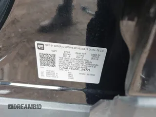 2023 GMC Terrain SLT z VIN 3GKALVEG5PL191771, wystawiony jako IAAI lot #42543485 z przebiegiem 50 250 mil mil oraz . Historia ofert i sprzedaży dostępna na DreamBid. Obrazek 9.