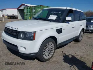 2012 Land Rover Range Rover Sport HSE with VIN SALSF2D40CA745158, listed as a IAAI auction lot 41846123 with 142,927 mi miles. Bid and sale history available at carsss.com. Image 2.