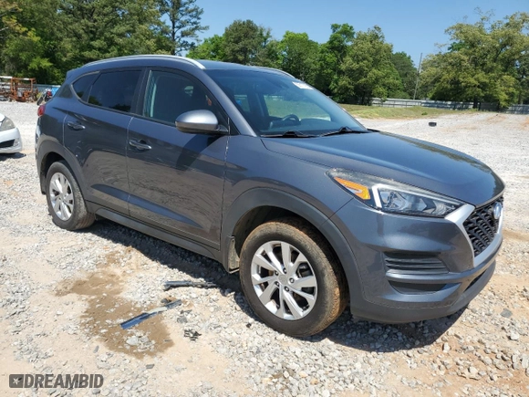 2019 Hyundai Tucson Value with VIN KM8J33A40KU078137, listed as a Copart auction lot 53717795 with 82,243 mi miles and Salvage Title. Bid and sale history available at carsss.com. Image 4.