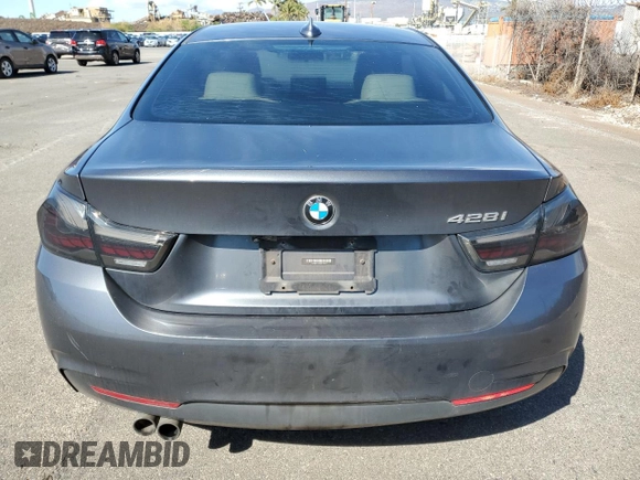 2014 BMW 4 Series 428i with VIN WBA3N7C53EF719615, listed as a Copart auction lot 42146455 with 94,362 mi miles and Salvage Title. Bid and sale history available at carsss.com. Image 6.
