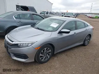 2018 Honda Civic Sedan EX with VIN 19XFC2F78JE017008, listed as a IAAI auction lot 40753037 with 100,000 mi miles. Bid and sale history available at carsss.com. Image 2.
