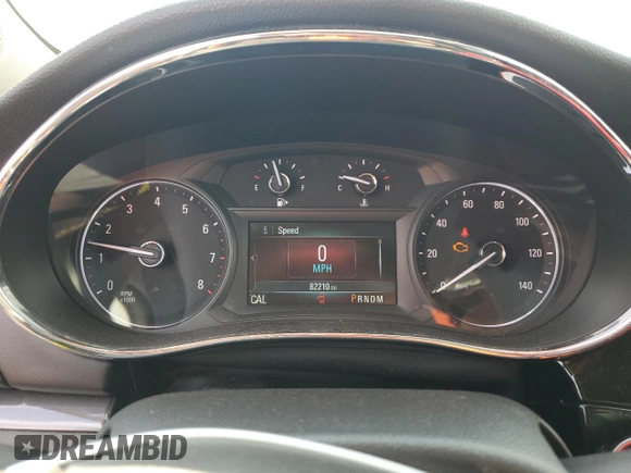 2017 Buick Encore Preferred with VIN KL4CJASB0HB006731, listed as a Copart auction lot 58355885 with 82,210 mi miles and Salvage title. Bid and sale history available at DreamBid. Image 9.