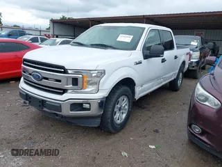 2018 Ford F-150 XL with VIN 1FTEW1E59JKD10992, listed as a IAAI auction lot 42362936 with 225,967 mi miles and . Bid and sale history available at DreamBid. Image 18.