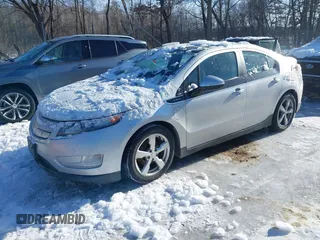 2012 Chevrolet Volt with VIN 1G1RA6E43CU123591, listed as a IAAI auction lot 41596161 with 214,080 mi miles and . Bid and sale history available at carsss.com. Image 2.