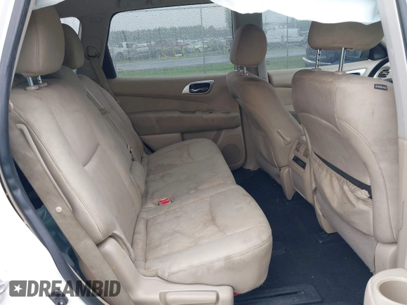 2017 Nissan Pathfinder SV with VIN 5N1DR2MN3HC625541, listed as a IAAI auction lot 42372722 with 225,329 mi miles and . Bid and sale history available at DreamBid. Image 8.