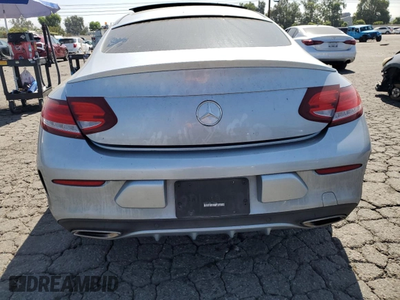 2017 Mercedes-Benz C 300 with VIN WDDWJ4KB6HF390906, listed as a Copart auction lot 63478555 with 159,343 mi miles and Clean title. Bid and sale history available at DreamBid. Image 6.