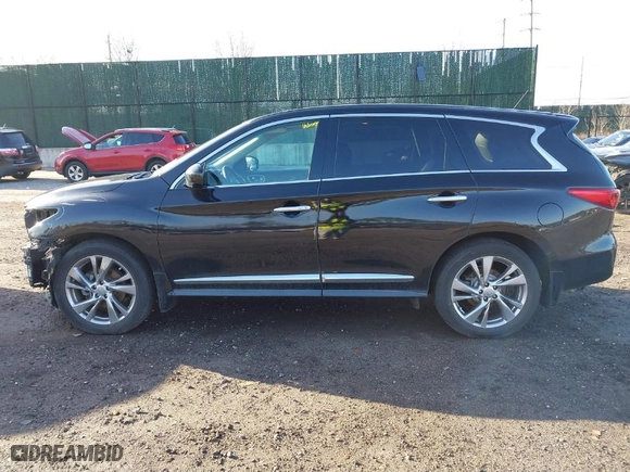 2013 Infiniti JX35 with VIN 5N1AL0MM6DC319993, listed as a IAAI auction lot 41826088 with NaN miles. Bid and sale history available at carsss.com. Image 14.