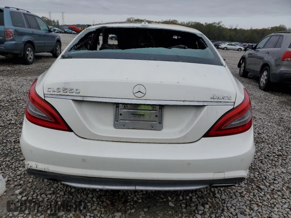2012 Mercedes-Benz CLS-Class CLS 550 with VIN WDDLJ9BB1CA033414, listed as a Copart auction lot 50982285 with Not Provided miles and Non Repairable. Bid and sale history available at carsss.com. Image 6.
