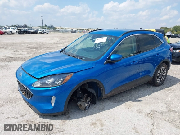 2020 Ford Escape SEL with VIN 1FMCU0H60LUB45316, listed as a IAAI auction lot 42007949 with 58,560 mi miles and . Bid and sale history available at carsss.com. Image 21.
