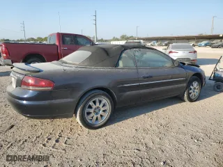 2004 Chrysler Sebring Limited with VIN 1C3EL65R24N103201, listed as a Copart auction lot 75028724 with 0 mi miles and Salvage Title. Bid and sale history available at carsss.com. Image 3.