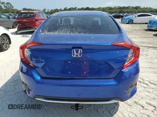 2020 Honda Civic LX with VIN 2HGFC2F69LH575112, listed as a Copart auction lot 55664005 with 33,495 mi miles and Non Repairable. Bid and sale history available at DreamBid. Image 6.